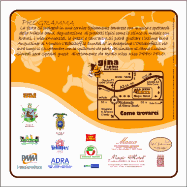 Festa della birra - Magic Hotel - Atena Lucana
