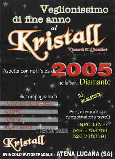 San Silvestro Kristall